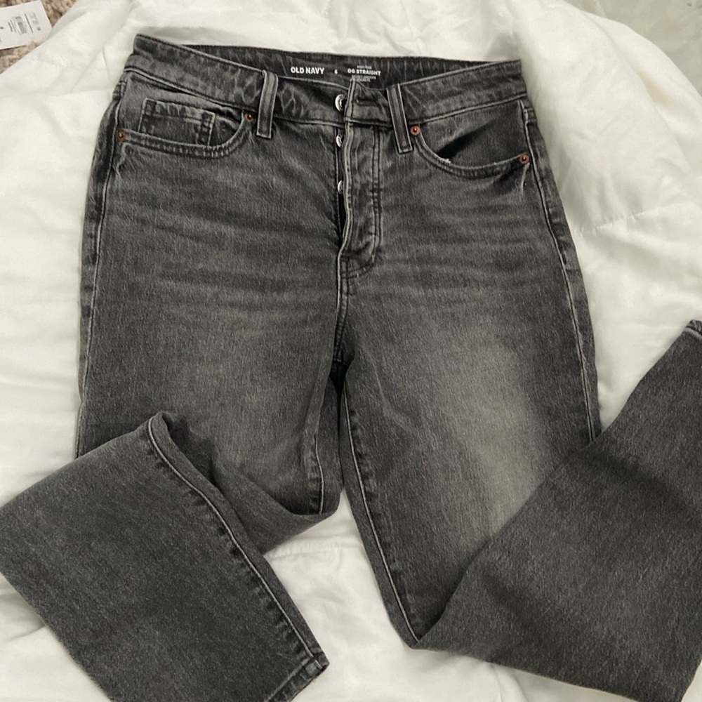 Button fly jeans